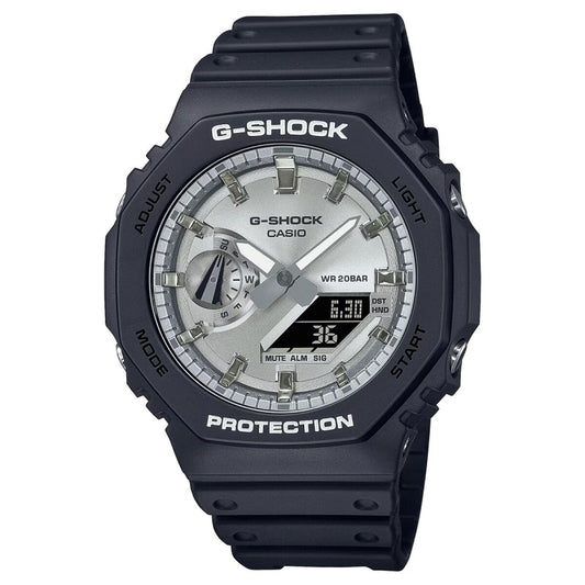 Men's Watch Casio G-Shock OAK - SILVER DIAL (Ø 45 mm) Casio G-Shock