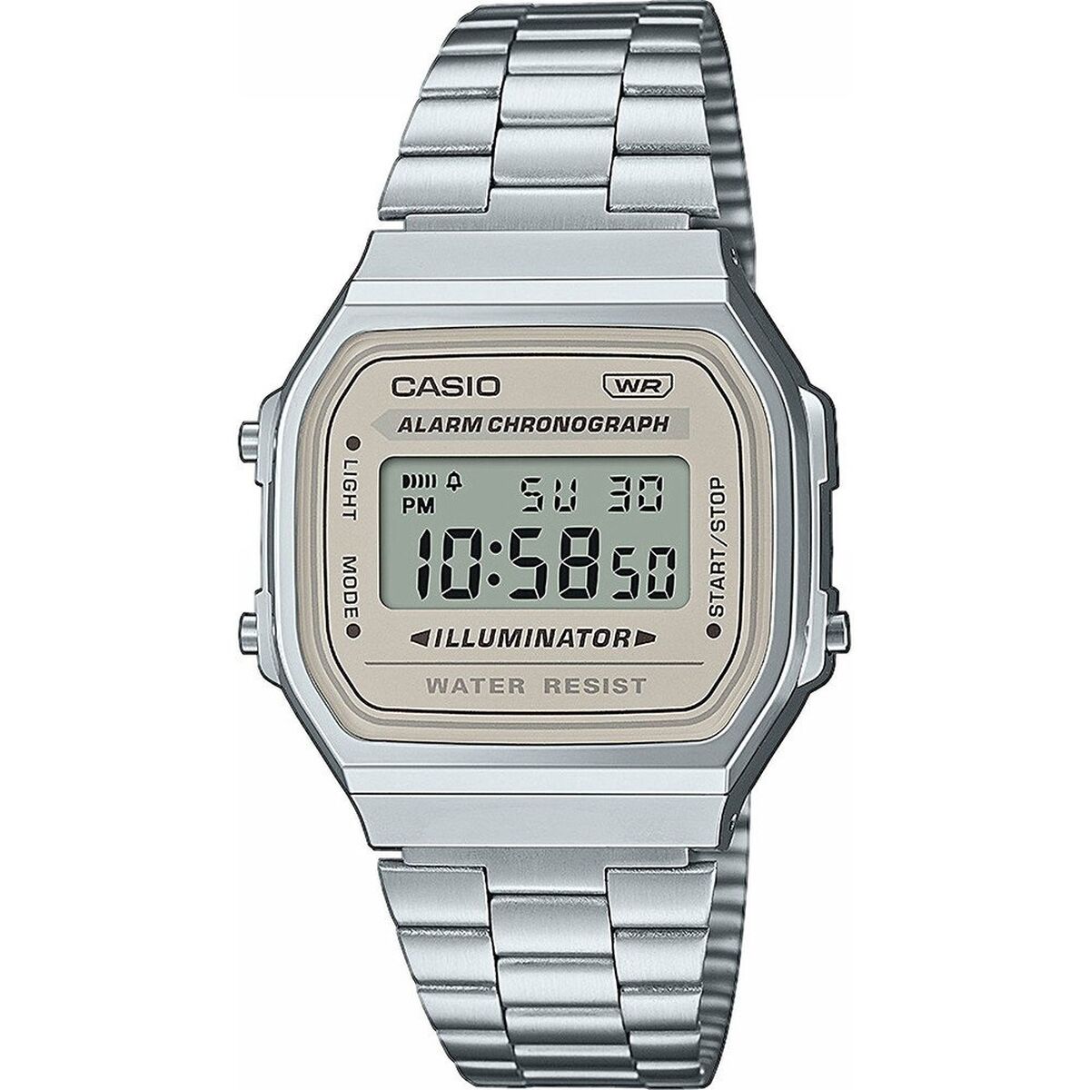 Unisex Watch Casio VINTAGE ICONIC Silver (Ø 39 mm) Casio