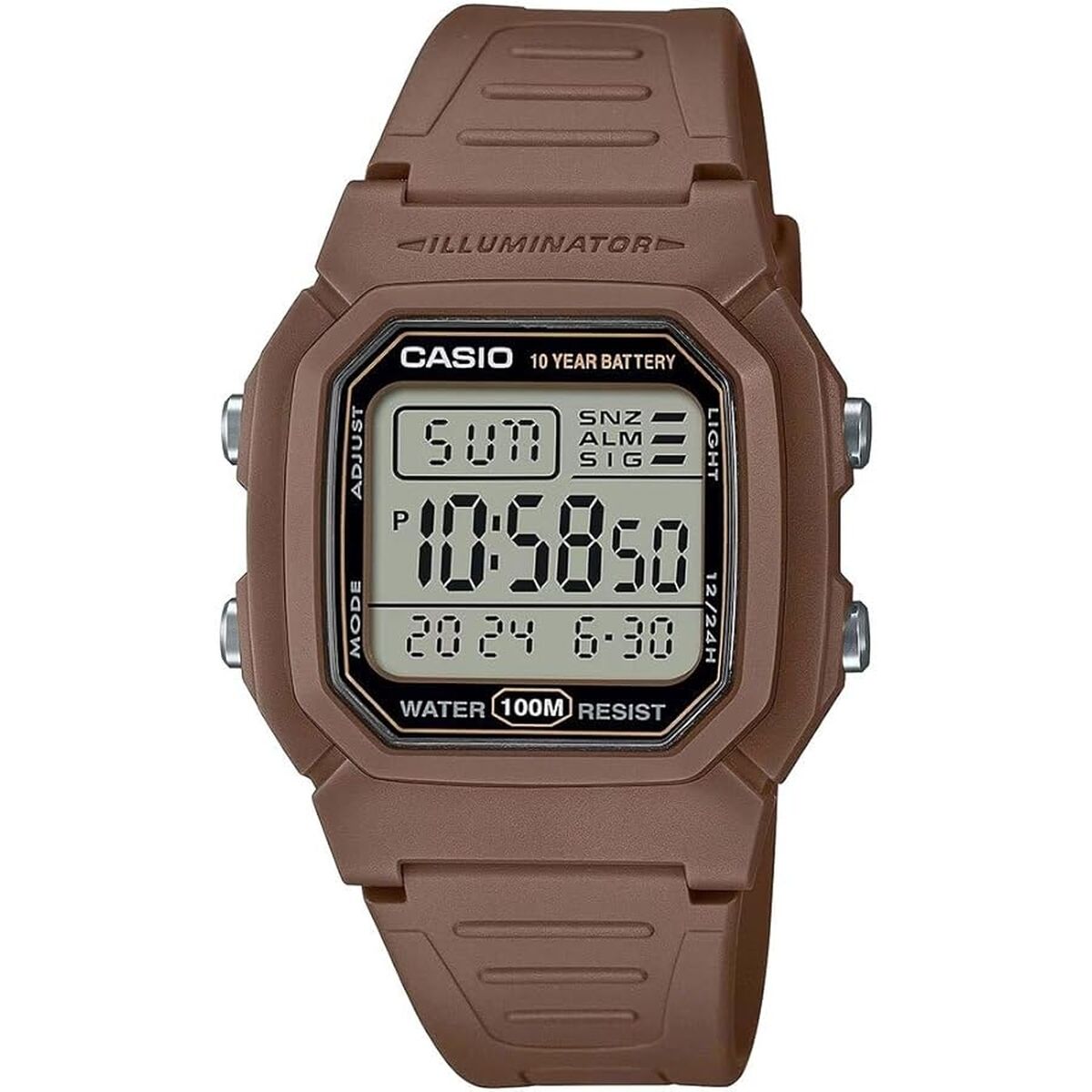 Herrenuhr Casio COLLECTION Schwarz