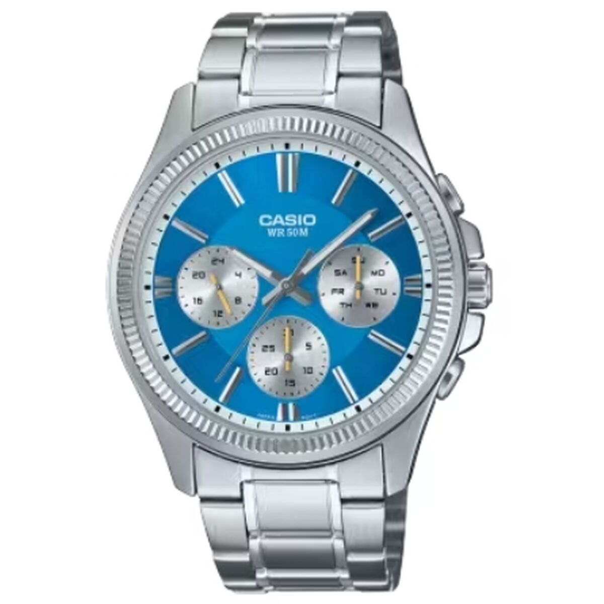 Men's Watch Casio DAY DATE MULTIFUNCTION - LIGHT BLUE Casio