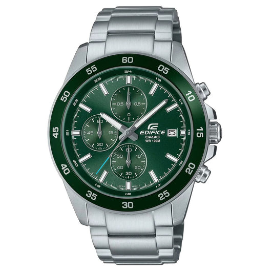 Men's Watch Casio EDIFICE CLASSIC EFR-526D-3AVUEF Green Silver Casio