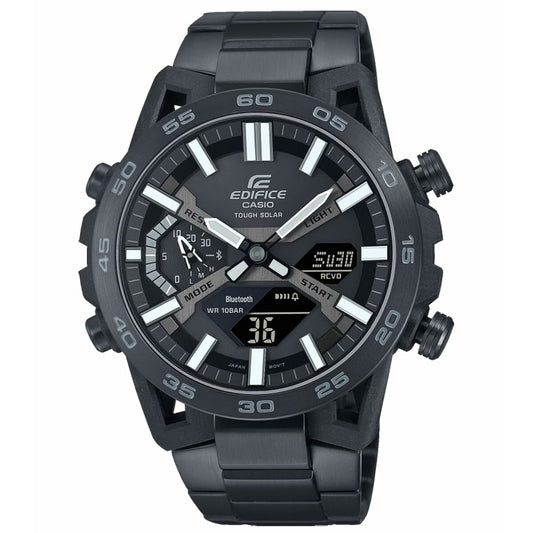 Men's Watch Casio ECB-2000DC-1BEF Black (Ø 47,5 mm) Casio