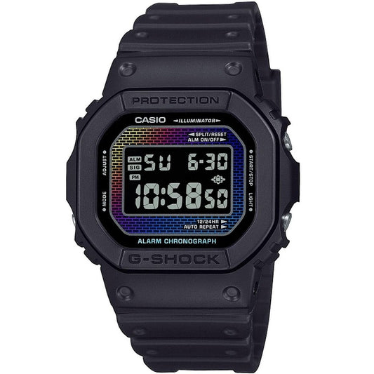 Men's Watch Casio G-Shock THE ORIGIN - RAINBOW BRICK WALL SERIE Black Casio G-Shock