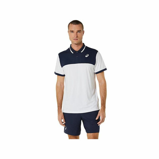 Men’s Short Sleeve Polo Shirt Asics Court White