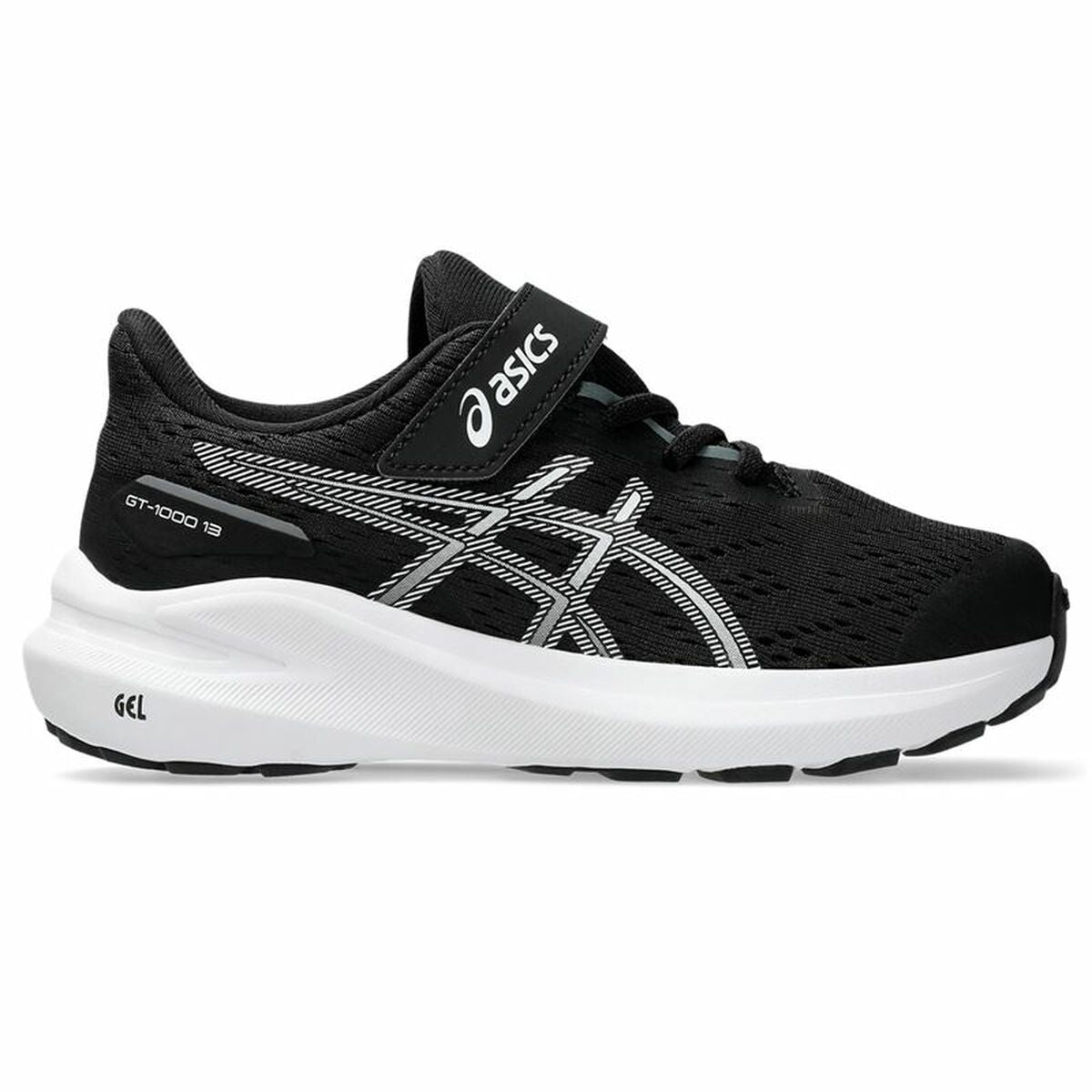 Running Shoes for Kids Asics GT-1000 13 PS Black Asics