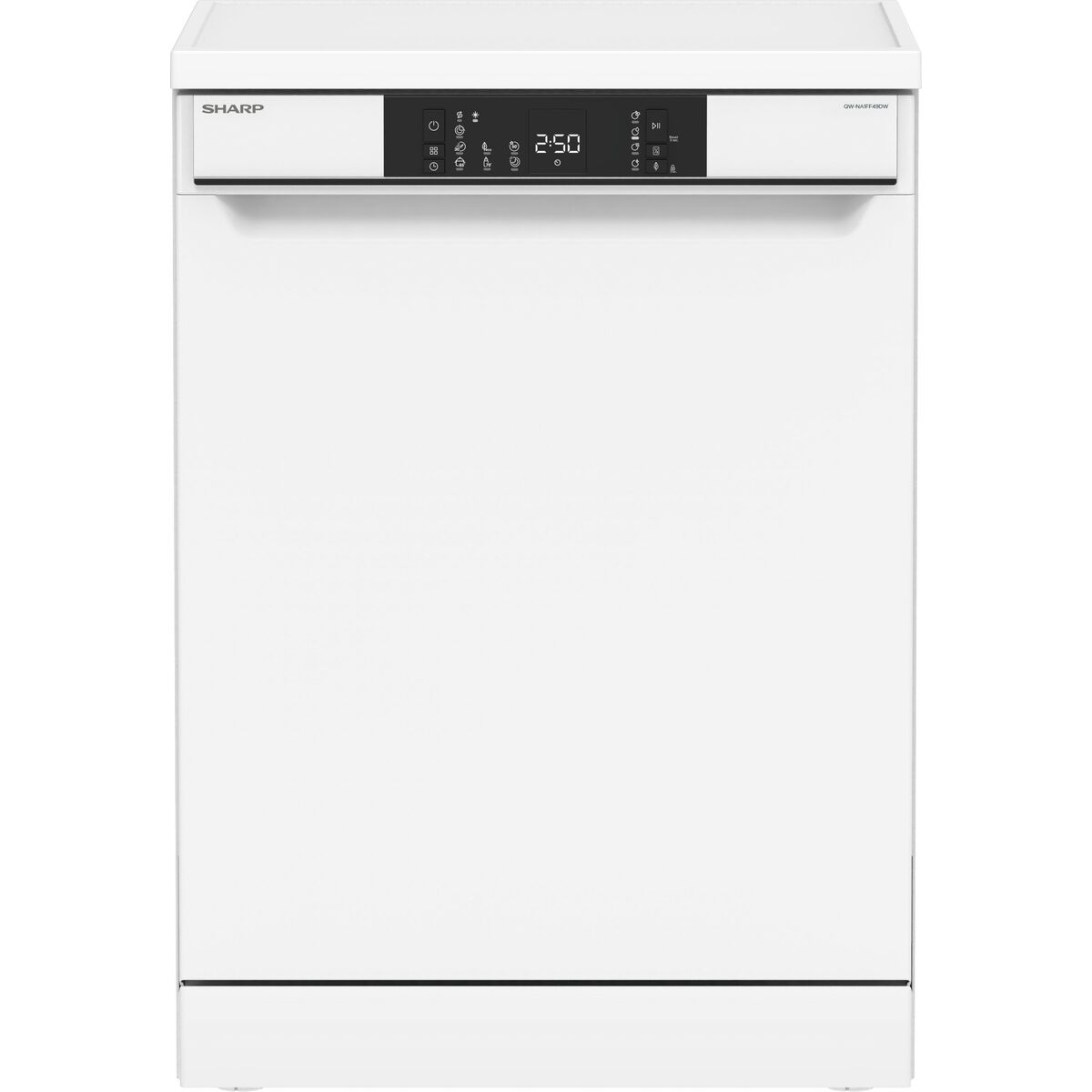 Dishwasher Sharp QWNA1FF49DWES White 60 cm Sharp