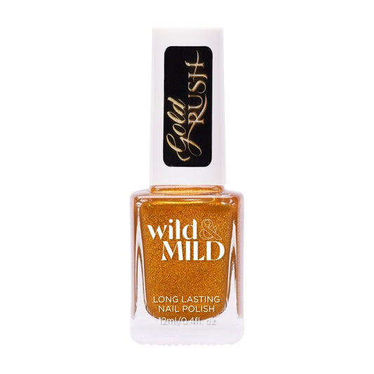 Nail polish Wild & Mild Gold Rush GR02 Golden Destination 12 ml Wild and Mild