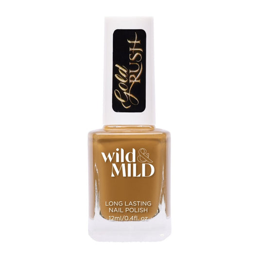 Nail polish Wild & Mild Gold Rush GR03 Chasing Gold 12 ml Wild and Mild