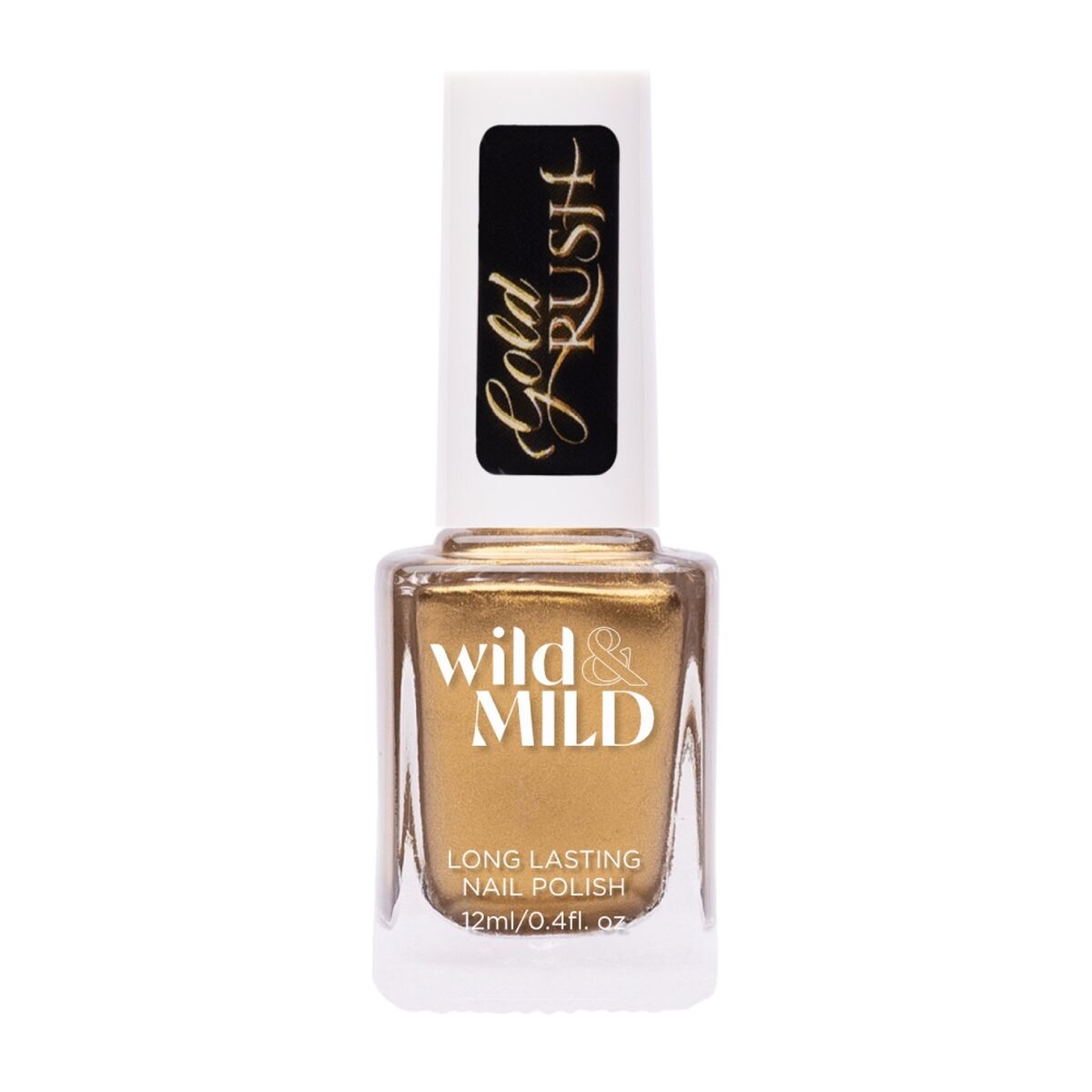 Nail polish Wild & Mild Gold Rush GR04 Gold Flakes 12 ml Wild and Mild