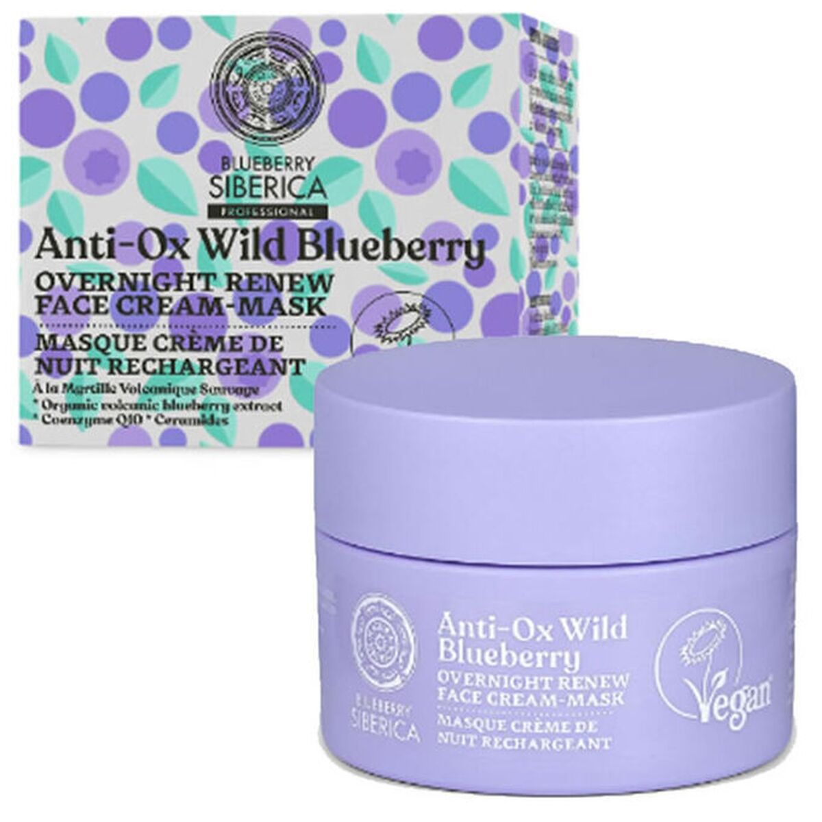 Hydrating Facial Cream Natura Siberica 50 ml Blueberries Natura Siberica