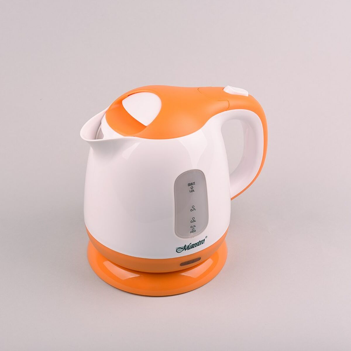 Kettle Feel Maestro MR012 White Orange Plastic 1100 W 1 L Feel Maestro