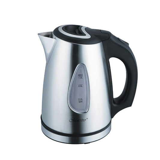 Kettle Feel Maestro MR-029New White Black Stainless steel 1600 W 1 L Feel Maestro