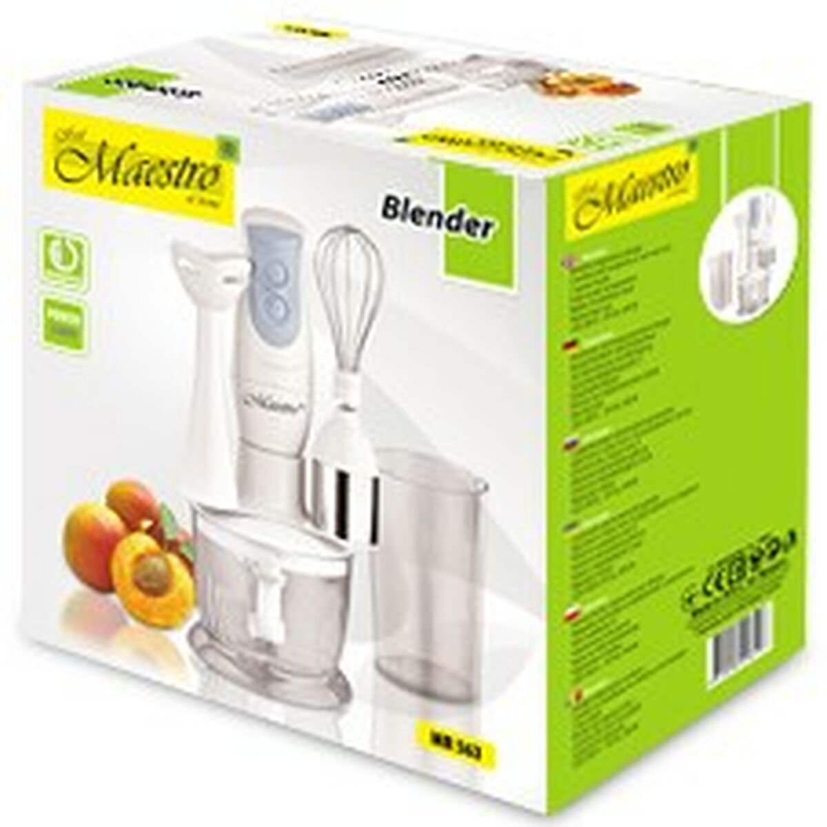 Cup Blender Feel Maestro MR-563 White 300 W 600 ml Feel Maestro