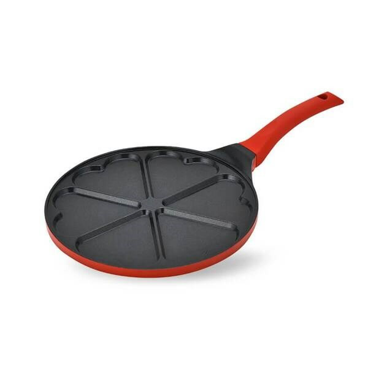 Pan Feel Maestro MR-1222-A Black Red Aluminium Ø 26 cm Feel Maestro