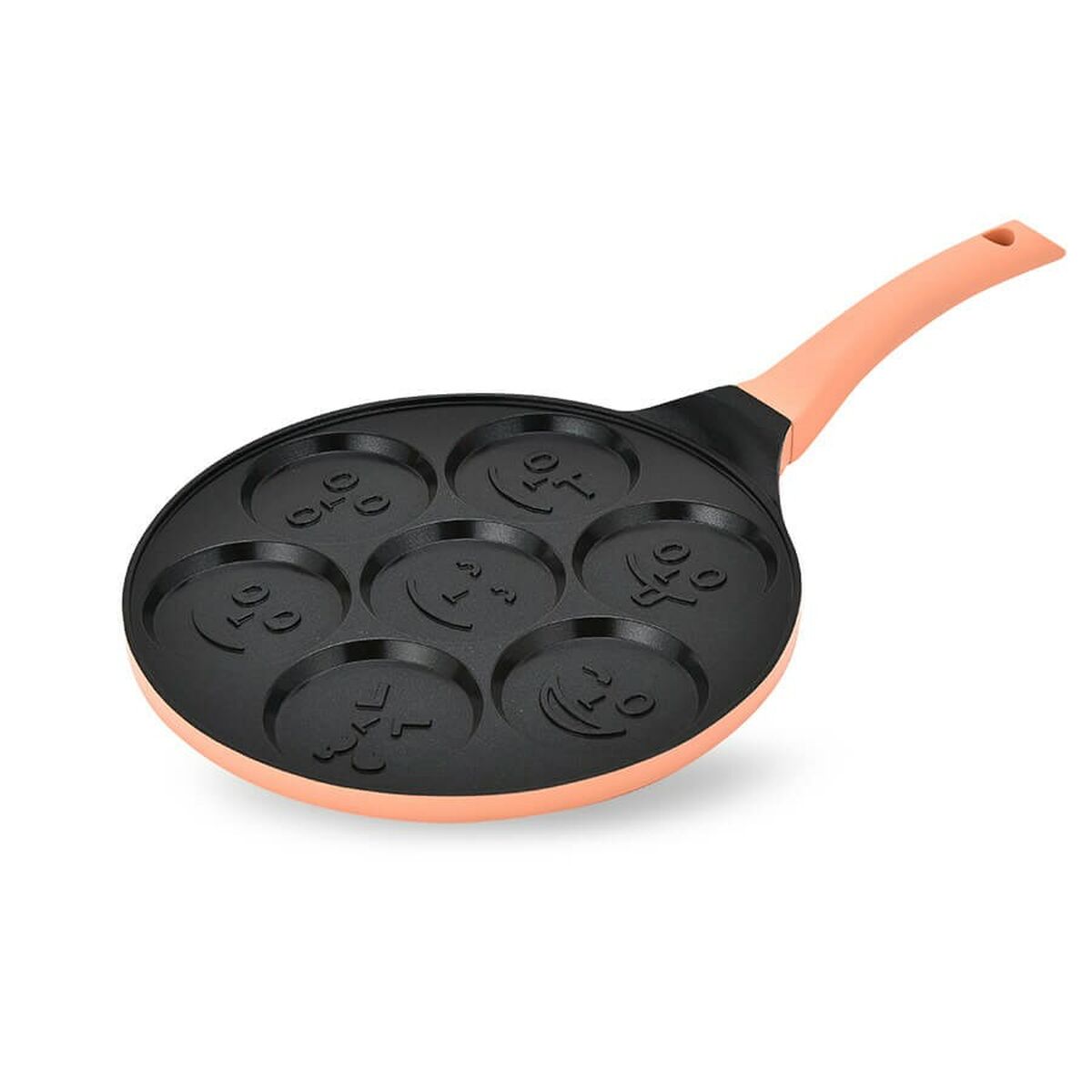 Pan Feel Maestro MR-1222-B SMILE Black Orange Aluminium Ø 26 cm Feel Maestro