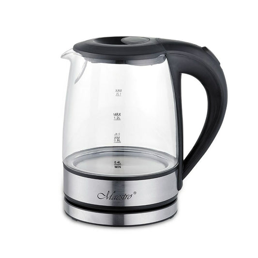 Kettle Feel Maestro MR-062 Black Glass 1630 W 1,2 L Feel Maestro