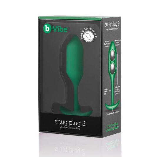 Anal plug B-Vibe 2 Green B-Vibe