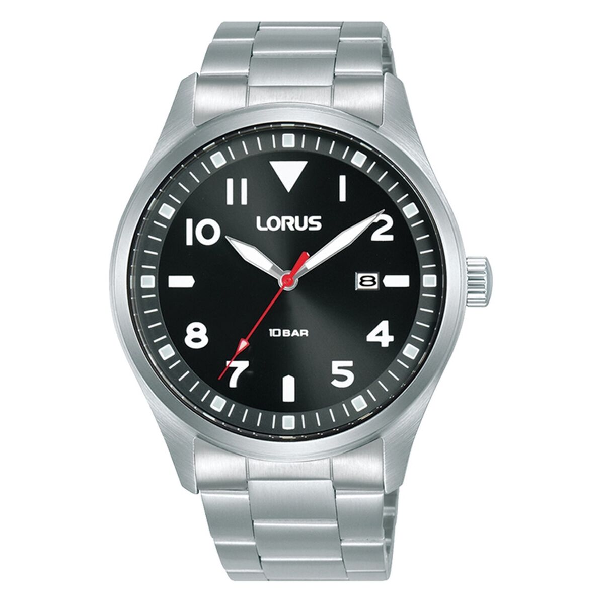 Men's Watch Lorus RH923QX9 Black Silver Lorus