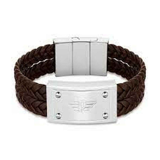 Men's Bracelet Police PEAGB2214604 Leather 19 cm Police