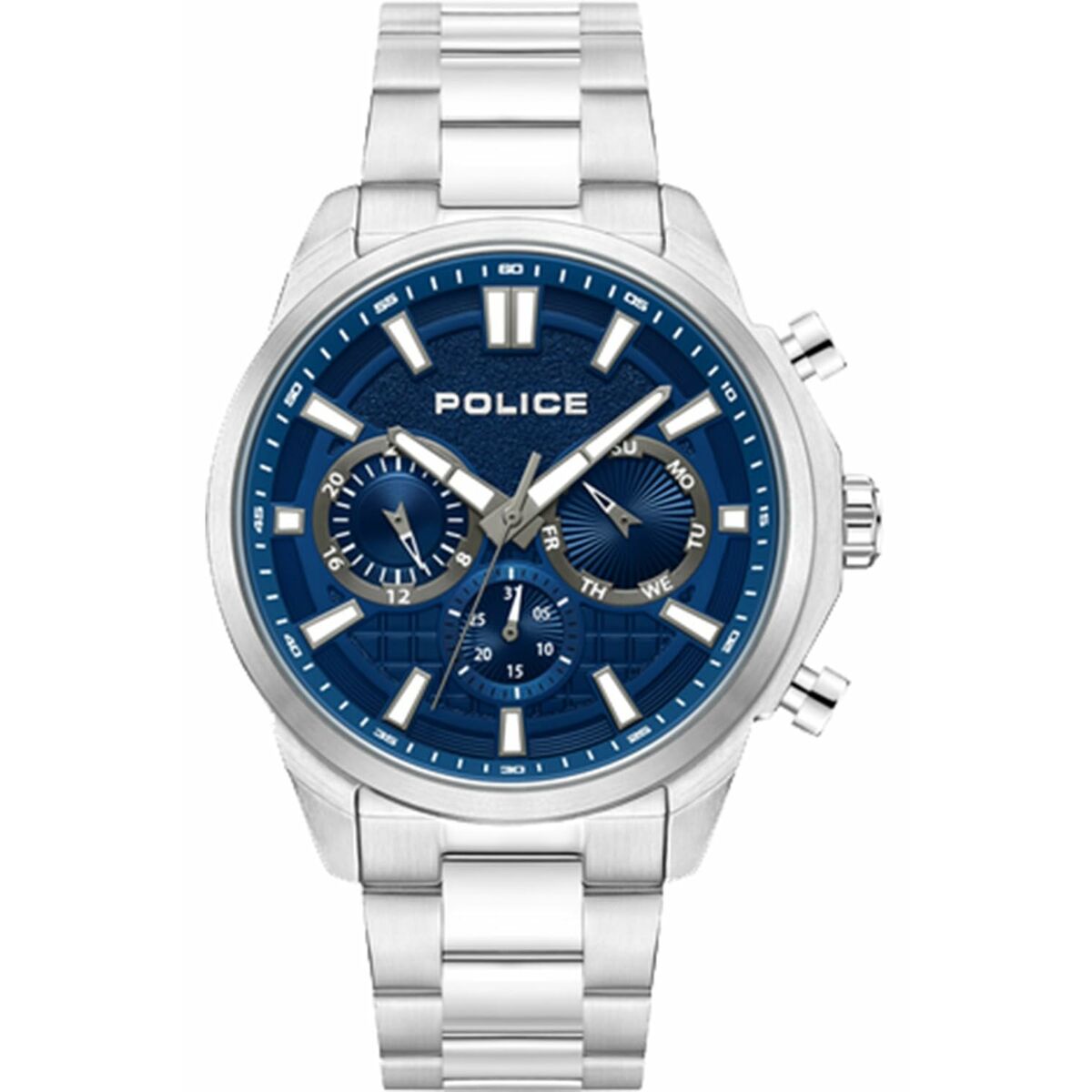 Men's Watch Police PEWJK0021004 Silver Police