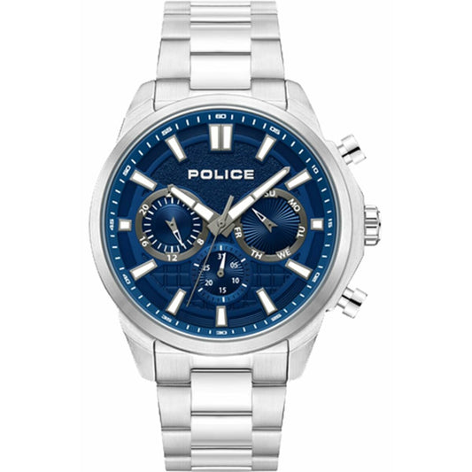 Men's Watch Police PEWJK0021004 Silver Police