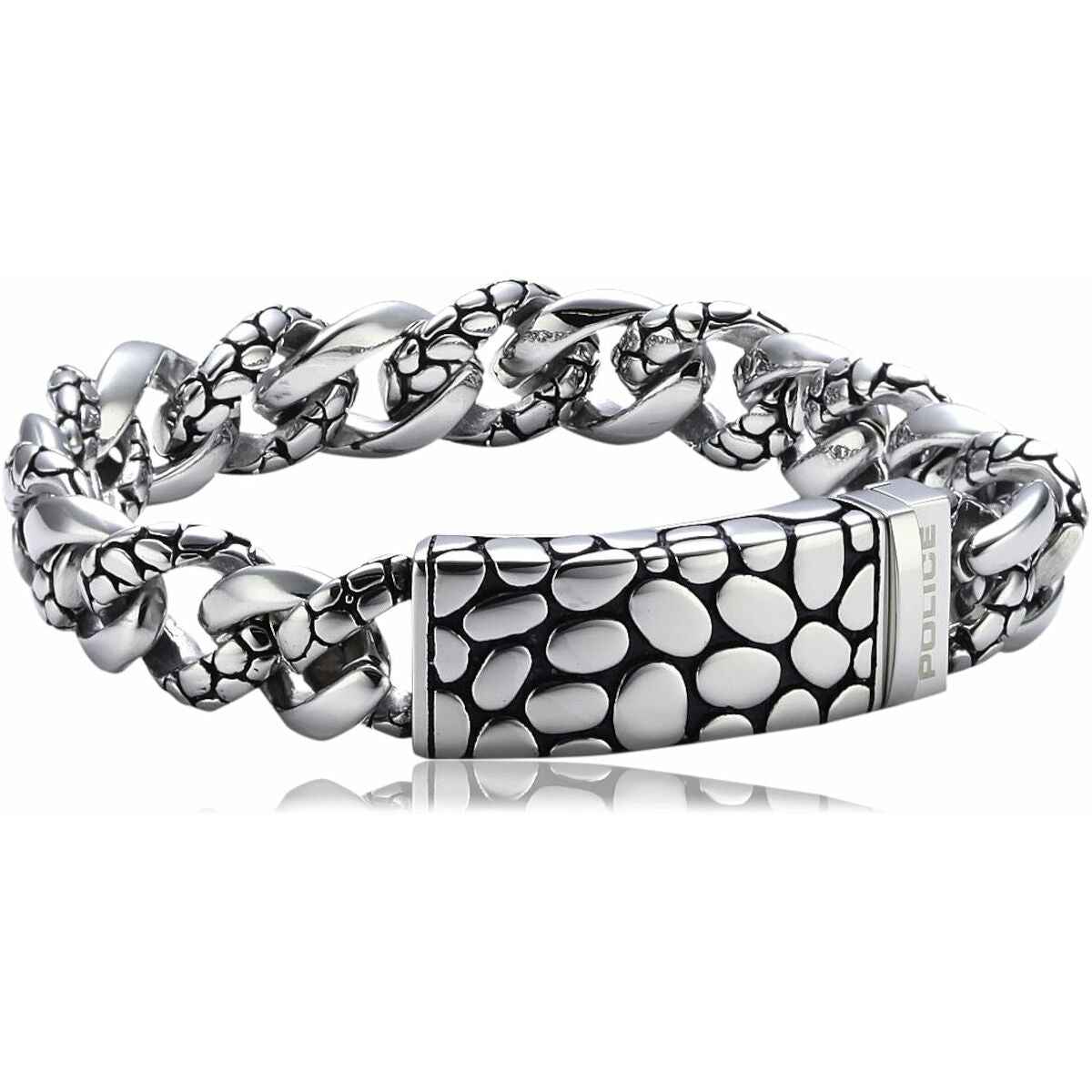 Men's Bracelet Police PJ25145BSS.01-L 20 cm Police