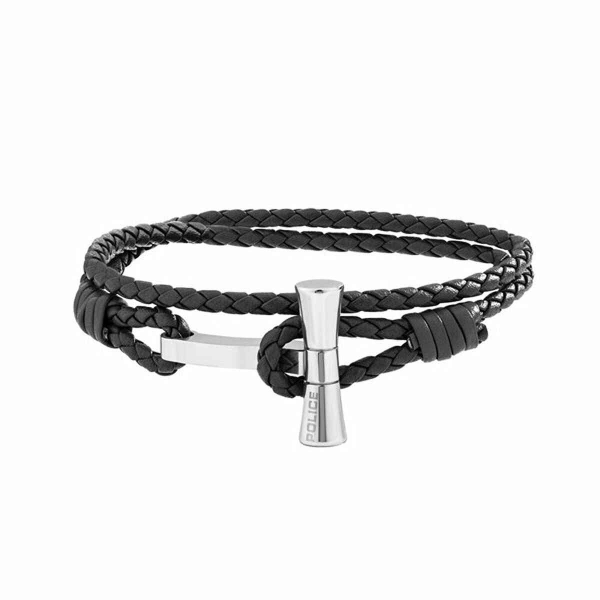 Men's Bracelet Police PJ.26461BLB-01 Leather 19 cm Police