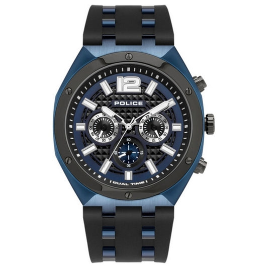 Men's Watch Police PL15995JSBLU03P (Ø 46 mm) Police