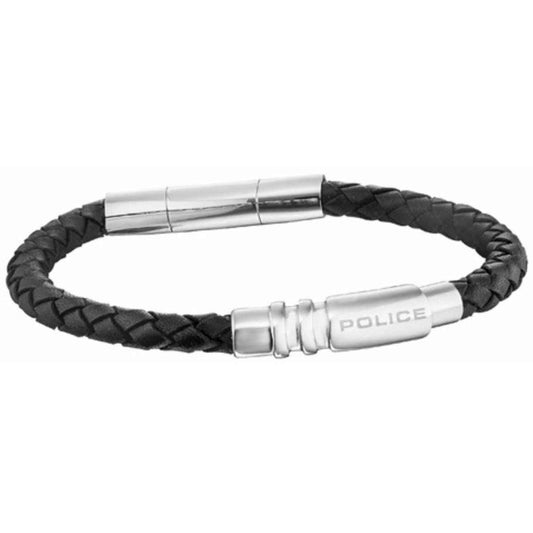 Men's Bracelet Police PJ25892BLB.01A Leather 19 cm Police