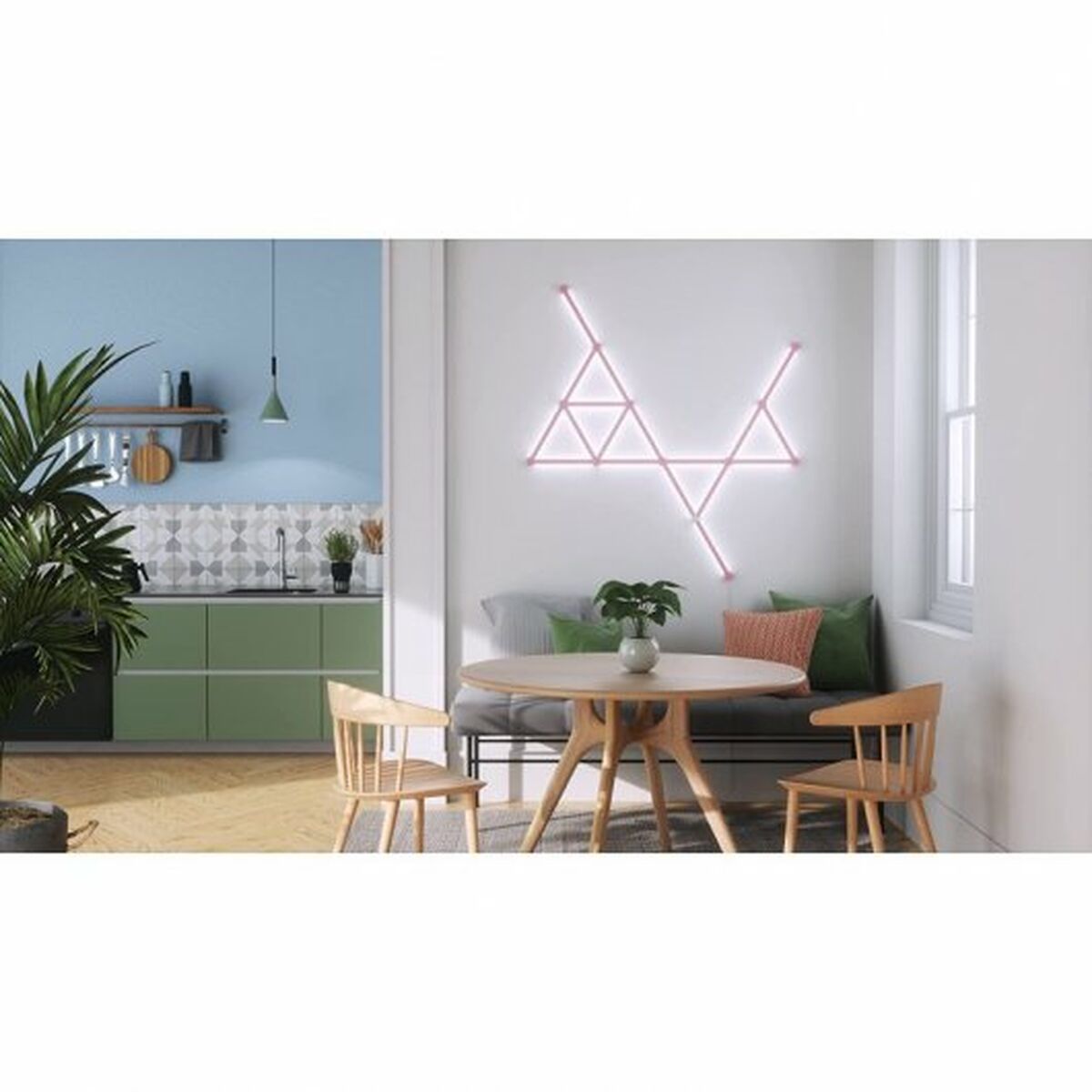 Wall Lamp Nanoleaf NL59-0001PM-9PK Pink Nanoleaf