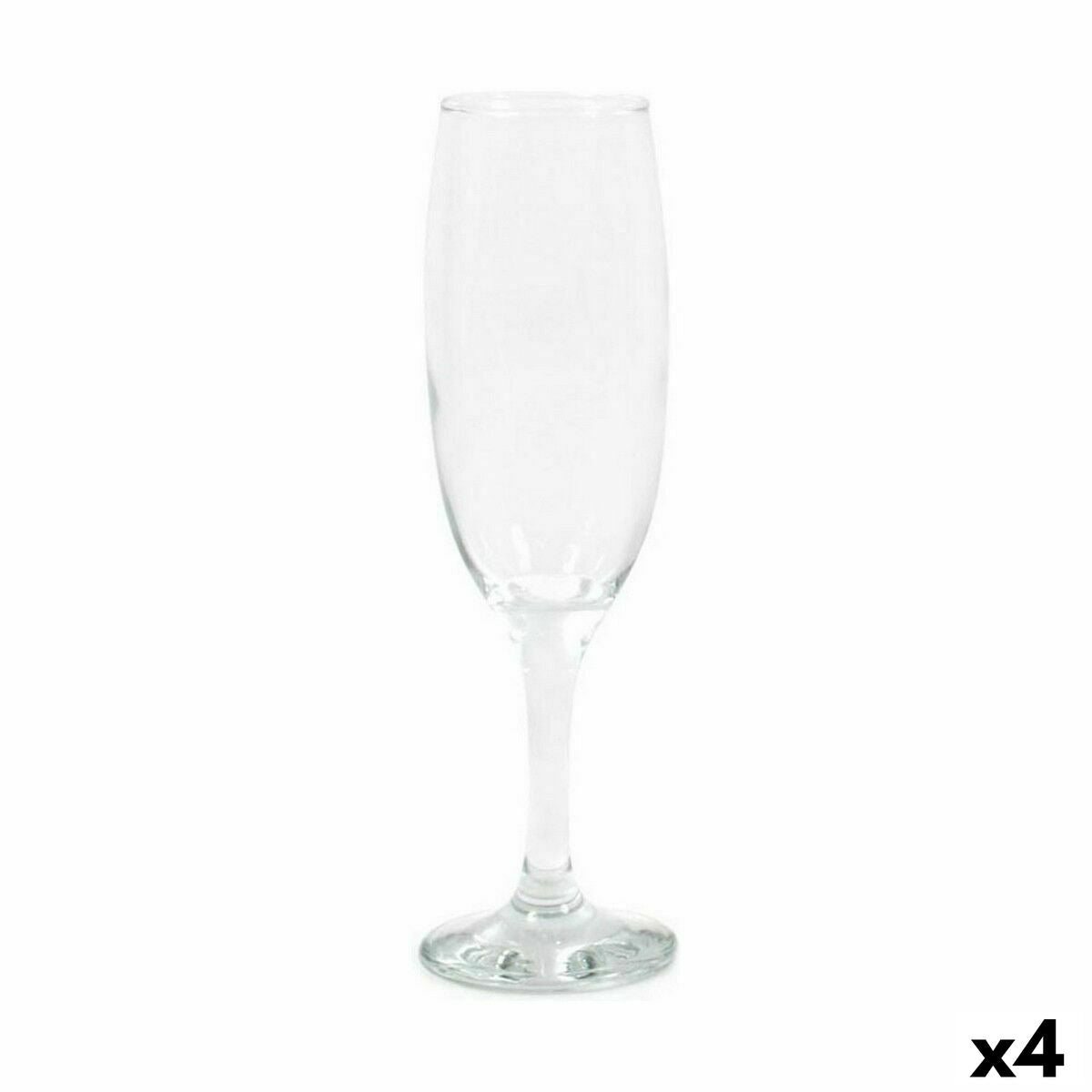 Set of cups LAV Empire Champagne 6 Pieces 220 ml (4 Units) LAV