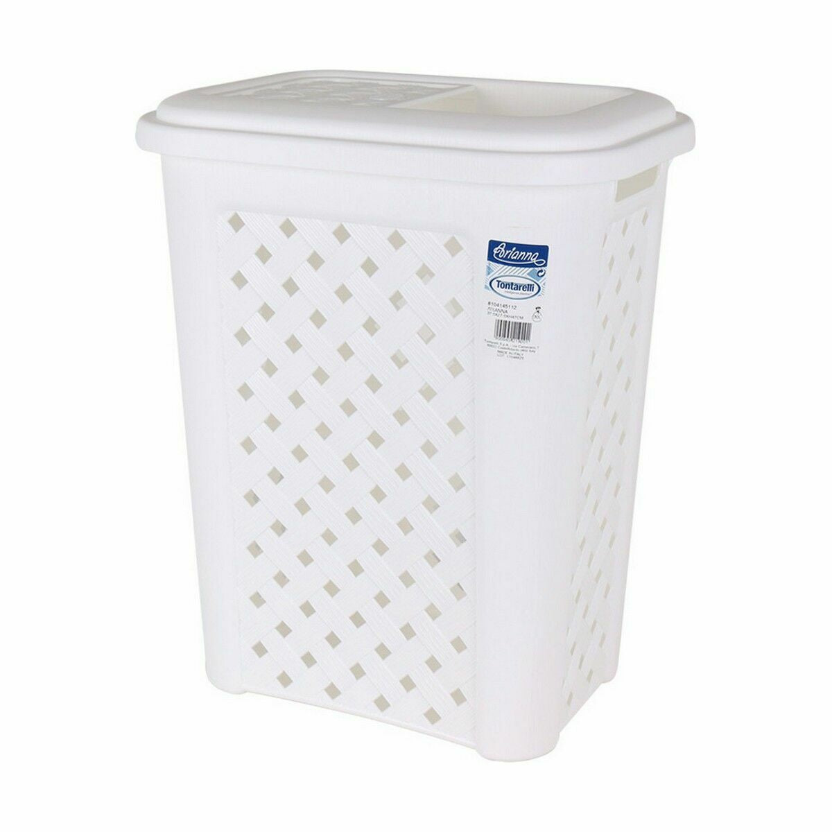 Rubbish bin Tontarelli Arianna 30 L White (6 Units) Tontarelli