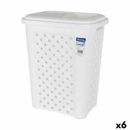 Rubbish bin Tontarelli Arianna 30 L White (6 Units) Tontarelli