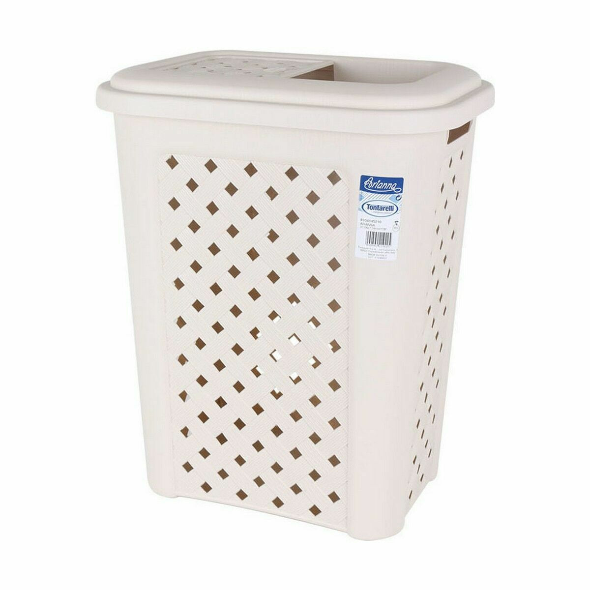 Rubbish bin Tontarelli Arianna 30 L Beige (6 Units) Tontarelli