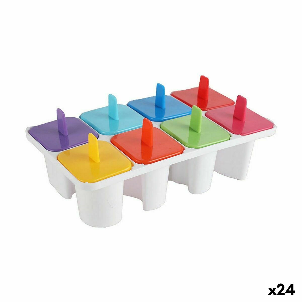 Ice-cream Mould Privilege Multicolour 18,5 x 10,5 x 7 cm (24 Units) Privilege