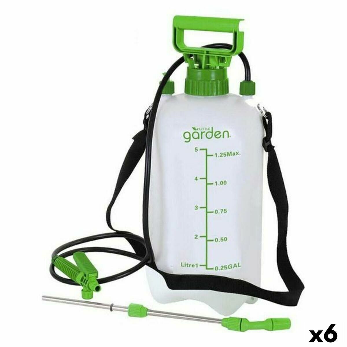 Garden Pressure Sprayer Little Garden 5 L 6 Units Little Garden