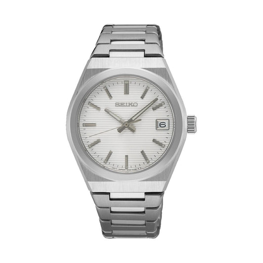 Men's Watch Seiko SUR573P1 Silver (Ø 34 mm) Seiko