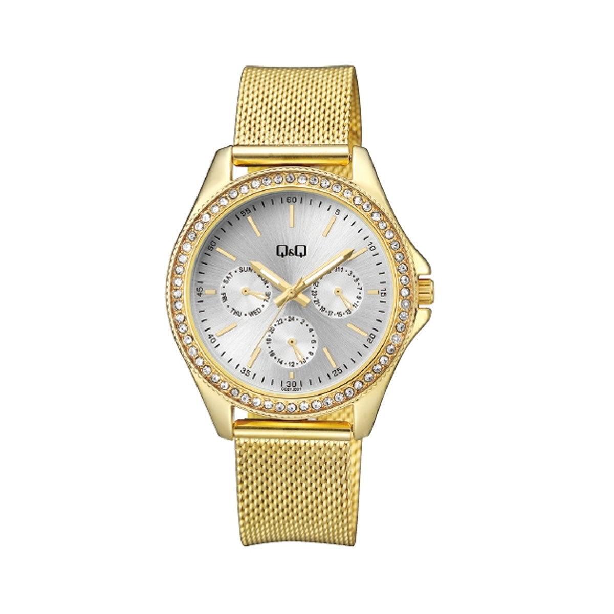 Ladies' Watch Q&Q CE01J001Y (Ø 38 mm) Q and Q