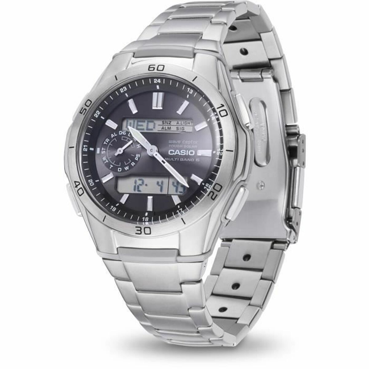 Men's Watch Casio WVA-M650TD-1AER Grey Casio