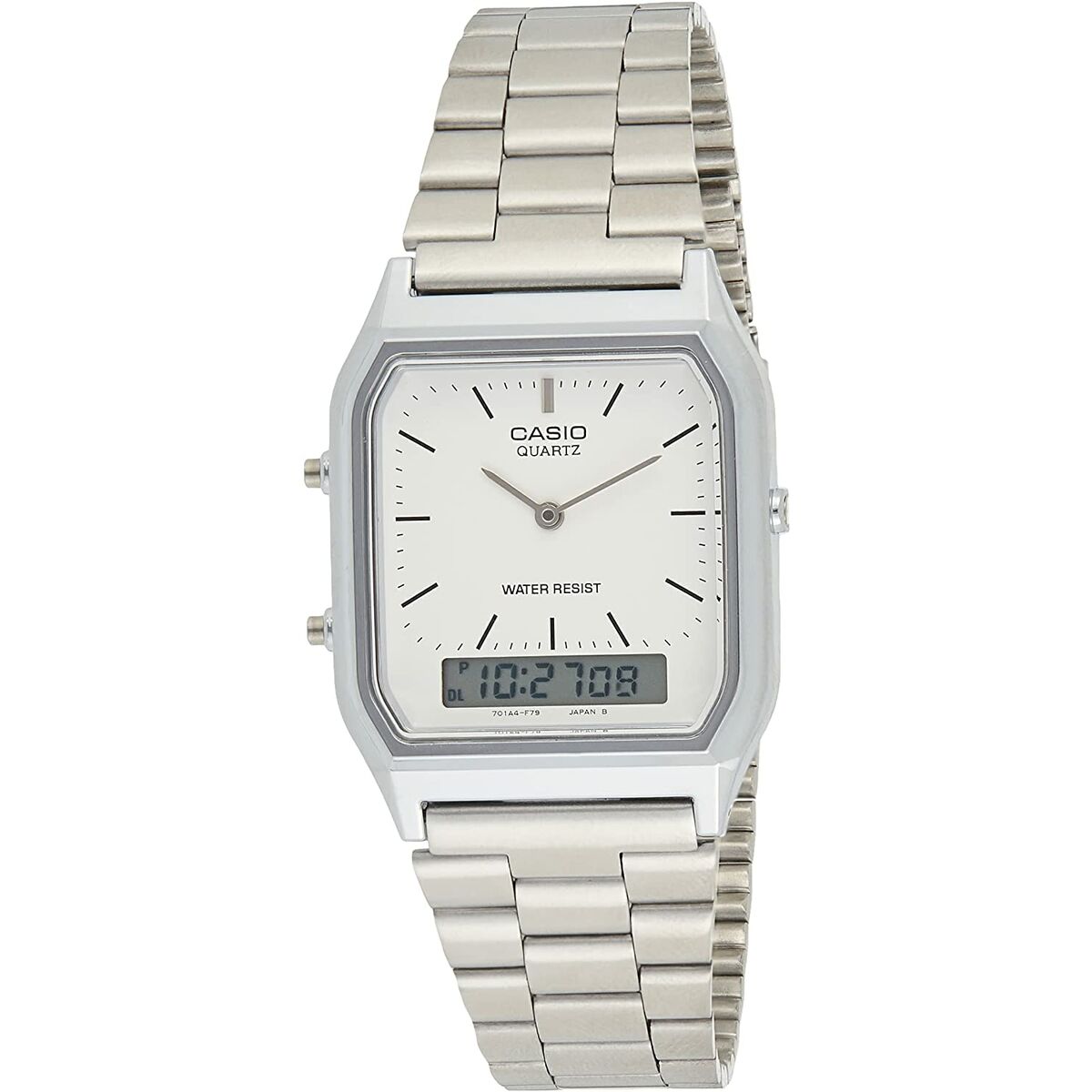 Unisex Watch Casio AQ-230A-7DMQYES Silver (Ø 38,5 mm) Casio