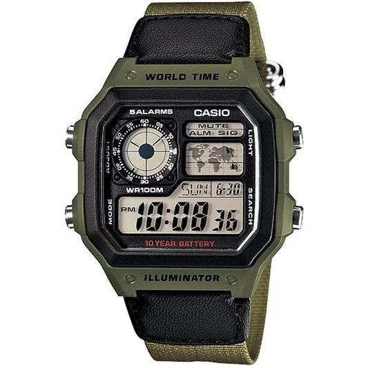 Men's Watch Casio ILLUMINATOR - FUTURE CLASSIC COLLECTION Grey Casio