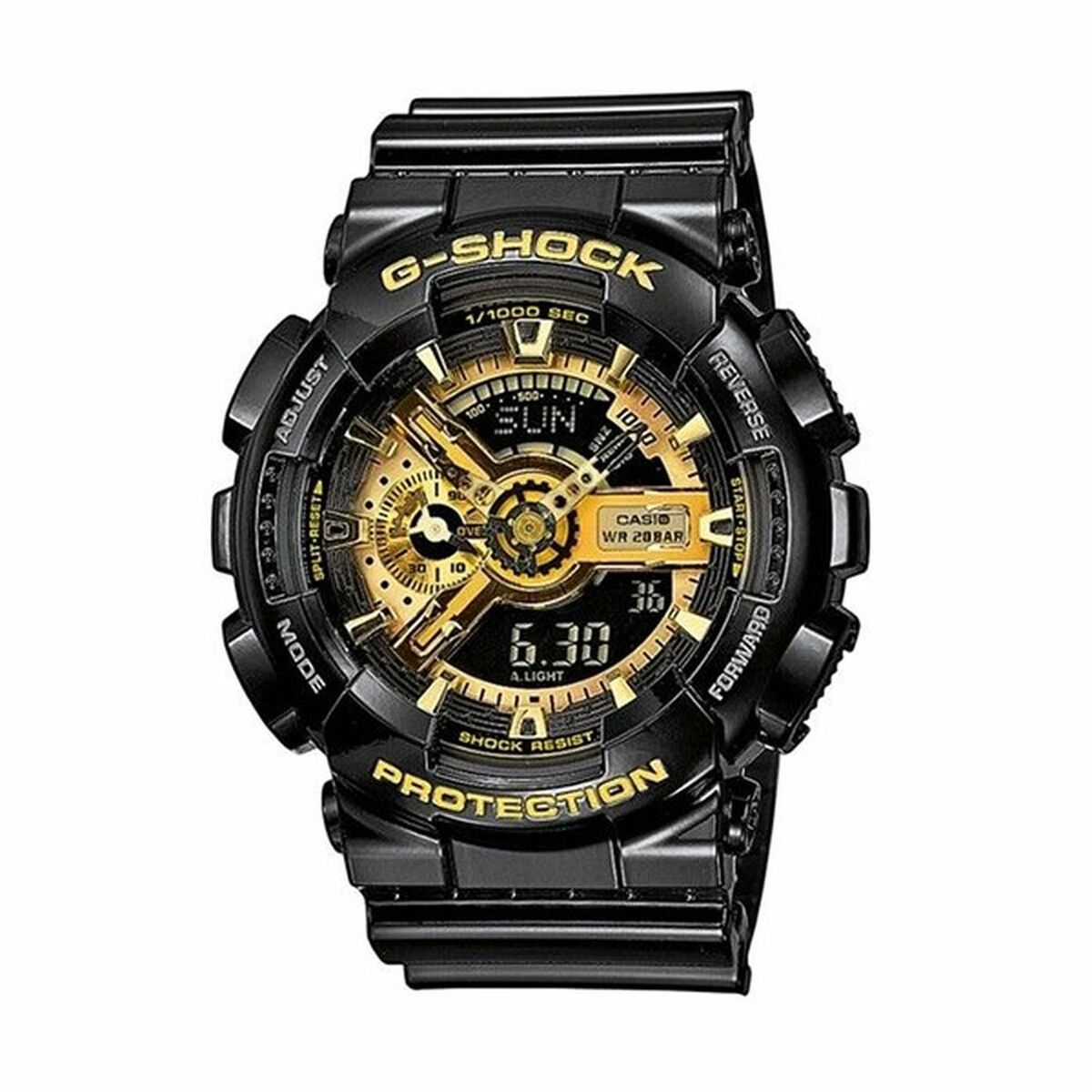 Men's Watch Casio GA-110GB-1AER Black Grey Gold Casio