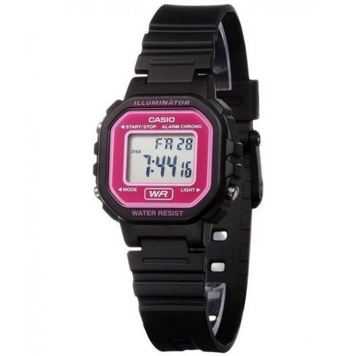 Ladies' Watch Casio ILLUMINATOR Black (Ø 30 mm) Casio