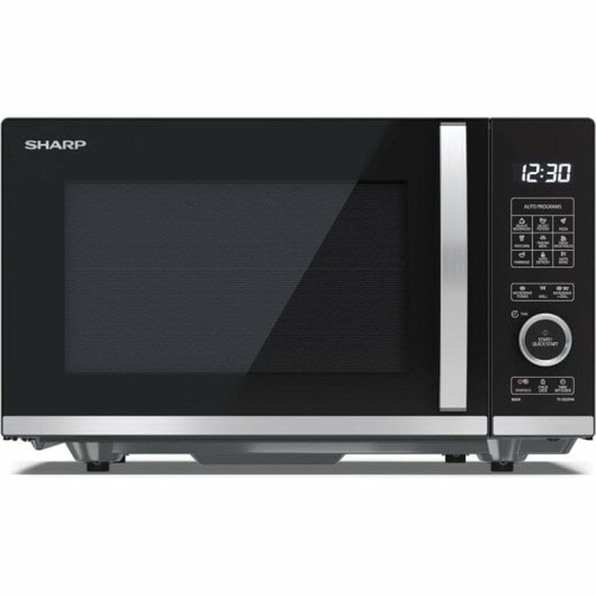 Microwave with Grill Sharp Black 20 L 800 W 1200 W Sharp