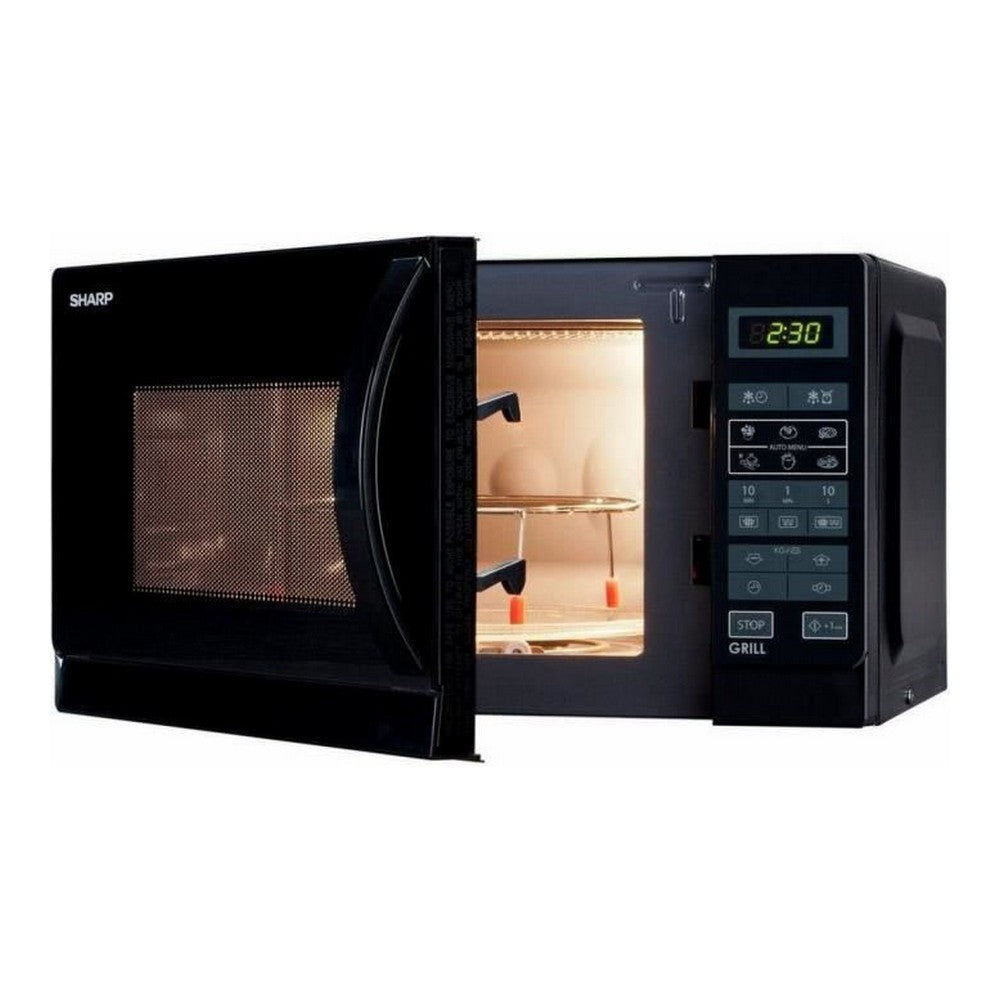 Microwave with Grill Sharp R-742BKW 25 L Black 900 W 25 L 1000 W Sharp