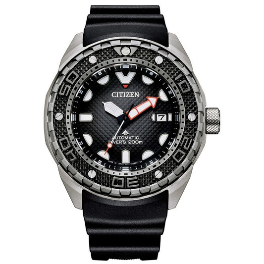 Men's Watch Citizen PROMASTER DIVERS 200M AUTOMATIC SUPER TITANIO Black Grey (Ø 46 mm) Citizen