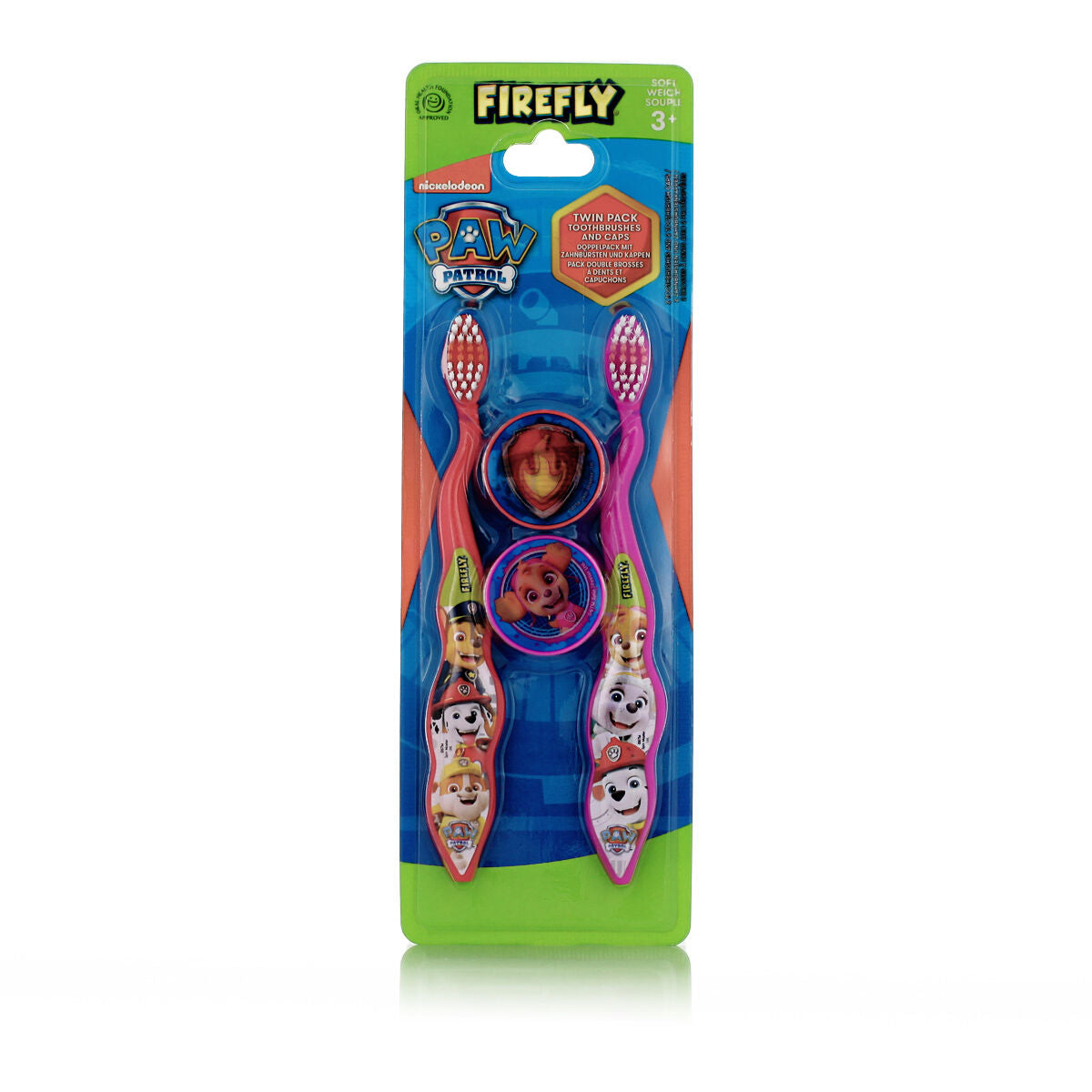 Toothbrush for Kids The Paw Patrol Firefly 2 Units The Paw Patrol