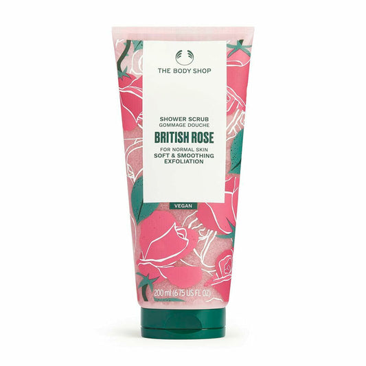 Body Exfoliator The Body Shop British Rose 200 ml The Body Shop