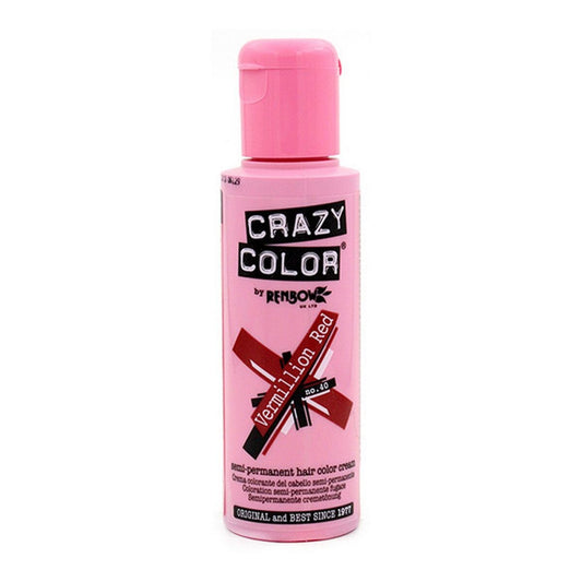 Permanent Dye Crazy Color 40 Vermillion Red (100 ml) Crazy Color