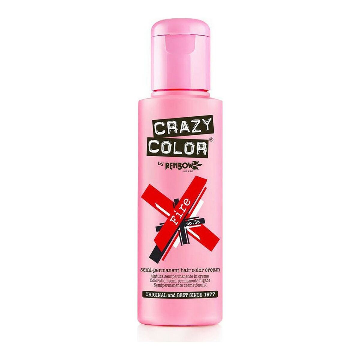 Semi-Permanent Tint Fire Crazy Color Nº 56 Crazy Color